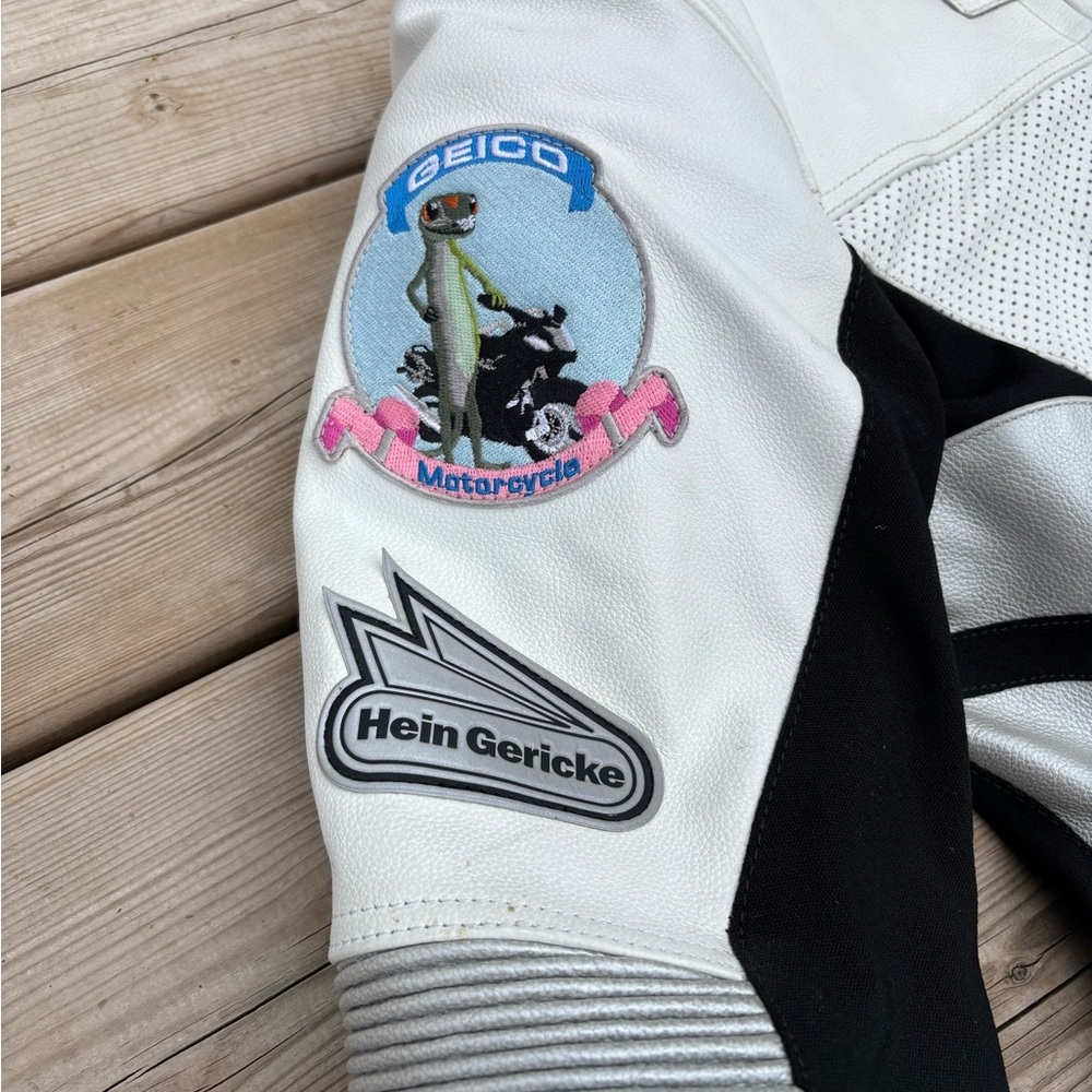 Hein Gericke Ladies One Piece Motorcycle Leather Suit Size 6 - Picture 7 of 15